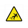 Warning sign Danger of falling COFAN 2