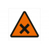 Sinal de alerta Perigo de substâncias nocivas (apenas pictograma) COFAN