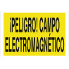 Warning sign Danger! COFAN electromagnetic field