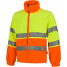 WORKTEAM Fluor C4026 High Visibility Combined Fleece Lining