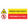 Combined sign Biological risk No entry COFAN