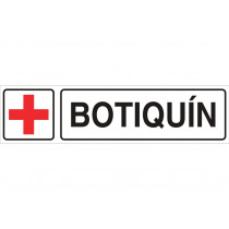 Señal informativa pictorama y texto - Botiquín