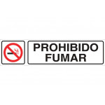 Informative signal PICTORAMA and text - Non-smoking