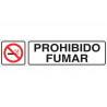 Señal de seguridad Prohibido fumar (2 tamaños) COFAN