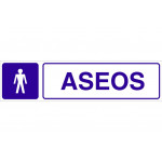 Informationssignal Pictorama und Text - Aseos Man