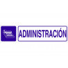 Signal d'information Administration, pictogramme et texte COFAN