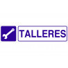 Industrial information sign Talleres COFAN
