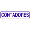 Señal informativa para oficinas Contadores (solo texto) COFAN