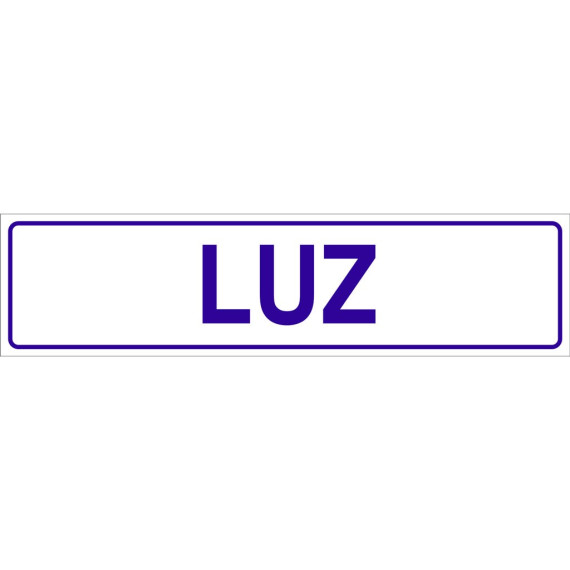 Informationssignal Solo Text - Licht