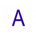 Informationssignal nur Text - Buchstaben und Symbole
