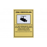 Señal de videovigilancia