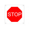 Señal para obra "STOP" OB06 de PVC COFAN