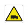 Placa para canteiros de obras "Danger Trucks", com pictograma OB19 SEKURECO
