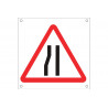 Signal for work Narrowing of left lane OB20 COFAN