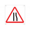 Sign for work OB21 "Narrowing right road"
