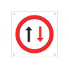 Sign for construction Preference of Passage OB22 COFAN