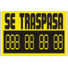 Information sign "Transpasa" COFAN AC9