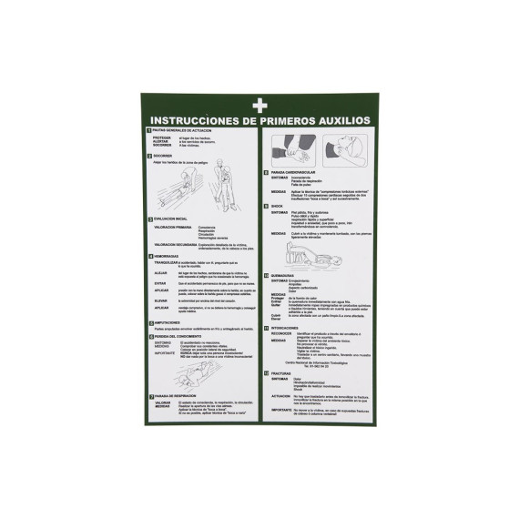 Sign Instructions First Aid