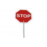 Stop skrc hand signal with aluminum handle
