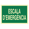 Inscrivez-vous en catalan Escala D'emergència 9 (texte uniquement) COFAN
