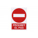 Connexion catalane: Senyals d'interdiction - interdire El Pas