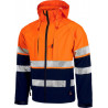 Workshell-Jacke mit zwei reflektierenden Brust und Ärmeln WORKTEAM S9525