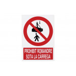 Anmelden Katalan: Senyals of Prohibit - Verbot Romandre Sota Carrega