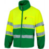Combined high visibility fleece jacket WORKTEAM Fluor C4025