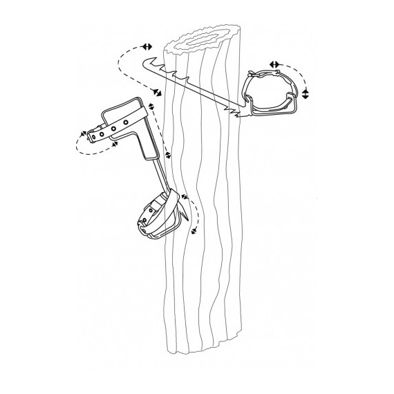 Trepoline Steel Trees or Posts Wood (Ref. SP501)