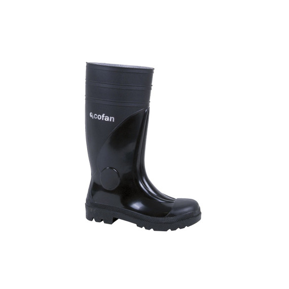 Boot d'eau avec gabarit d'orteil et d'acier