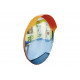 Outer convex mirror