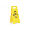 Easel with text danger slippery floor! Danger! slippery ground for COFAN industries