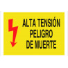 Warning sign High voltage danger of death 2 COFAN