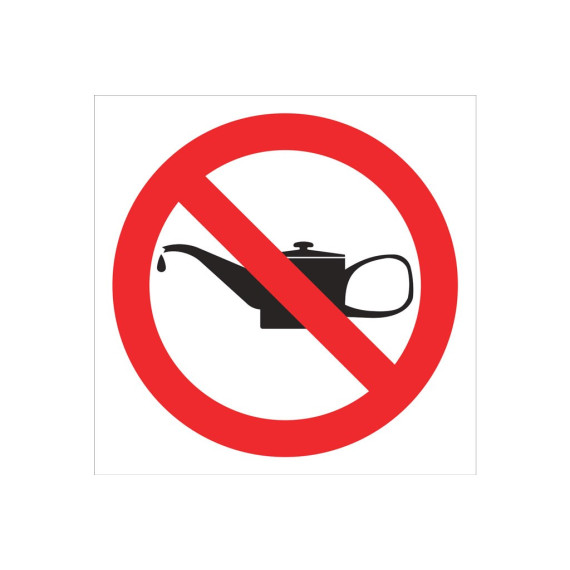 Señal de Prohibido engrasar máquinas en funcionamiento COFAN, comprar ...