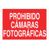 Señal de Prohibido cámaras fotográficas COFAN