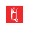 Distress signal Fire extinguisher truck (pictogram only) COFAN
