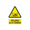 Warning sign Danger! high voltage COFAN