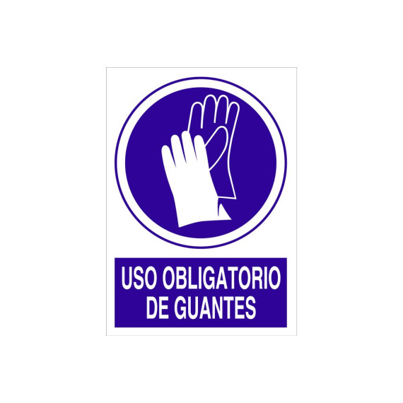 Obligation de signal pictorama et texte - utilisation obligatoire des gants