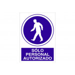 Signalverpflichtung Pictorama und Text - nur autorisiertes Personal