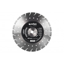 Disque diamant vieux et béton asphalté