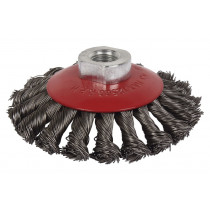 Braided M14 Steel Oblique Wire Brush
