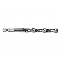 Broca rectificada HSS mango hex. 1/4