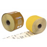Rullo Carta Vetrata Gialla con grane da 60 a 180 COFAN