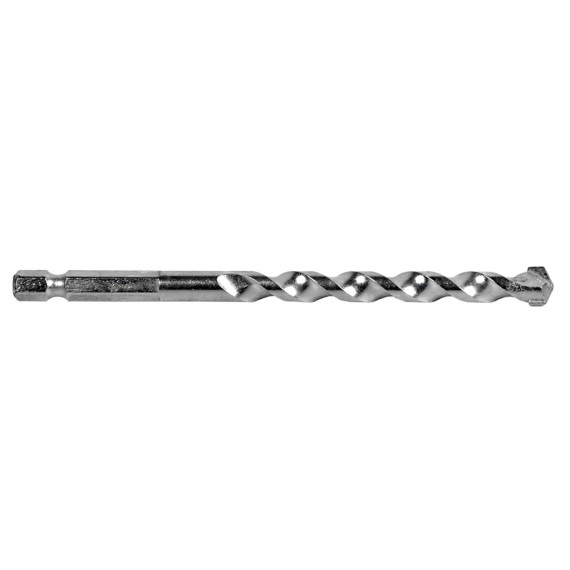 Broca profesional para muros mango hexagonal de 1/4