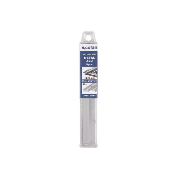 Sierras Calar (5 pcs) "Metal/Aluminio"