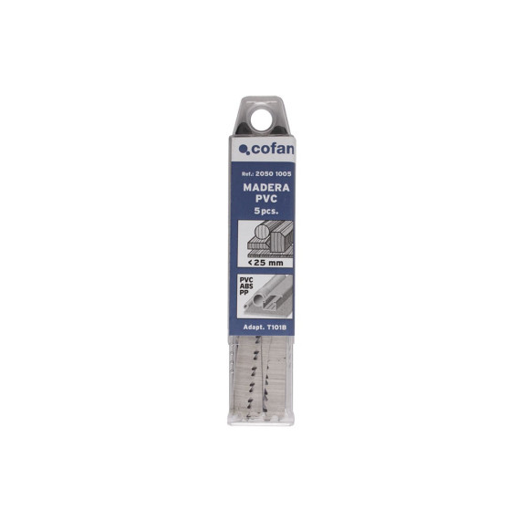 Saws Calar (5 PCS) "Wood / Plastic / PVC