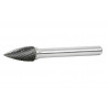 Cross-toothed Hard Metal Rotary Burrs" Tree Point Point
