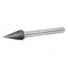 Frese Rotative in Metallo Duro Dentato Incrociato Punta Conica COFAN