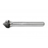 Cross-Toothed Carbide Rotary Burrs" Conical Tip 90°