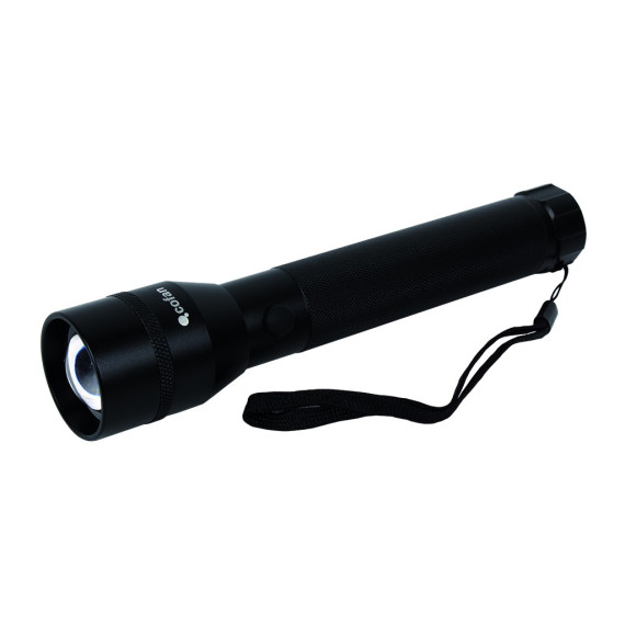 LED aluminum flashlight zoom 4 x 22cm